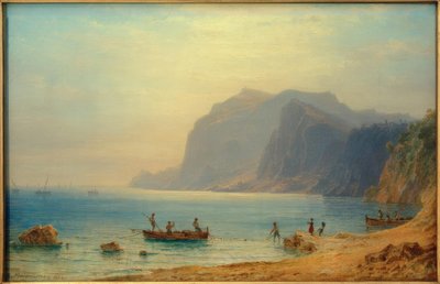 C. Morgenstern, Costa di Capri da Carl Morgenstern